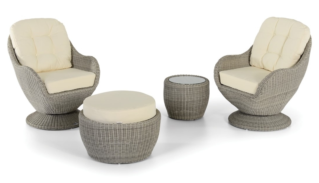 rattan sessel garten outdoor modern luxuriös elegant