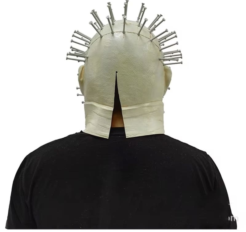 Pinhead Horror Hellraiser Maske für Gesicht Silikonlatex