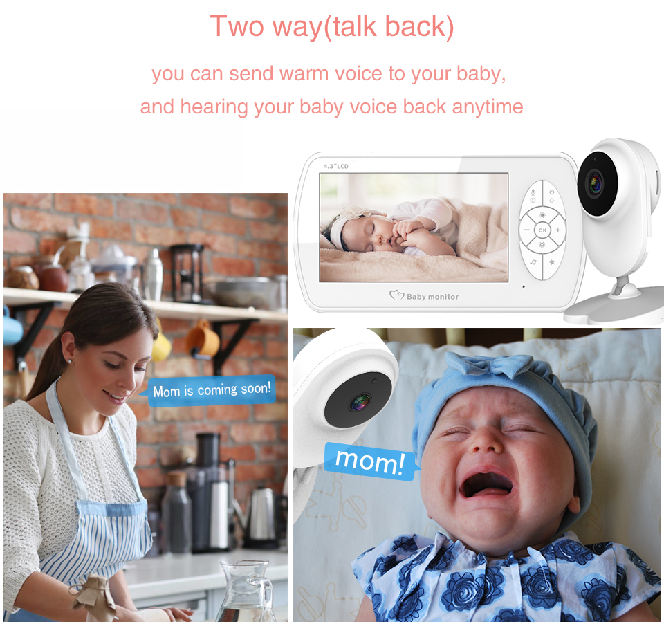 Überwachung des Kindes - Video Babyphone Nanny