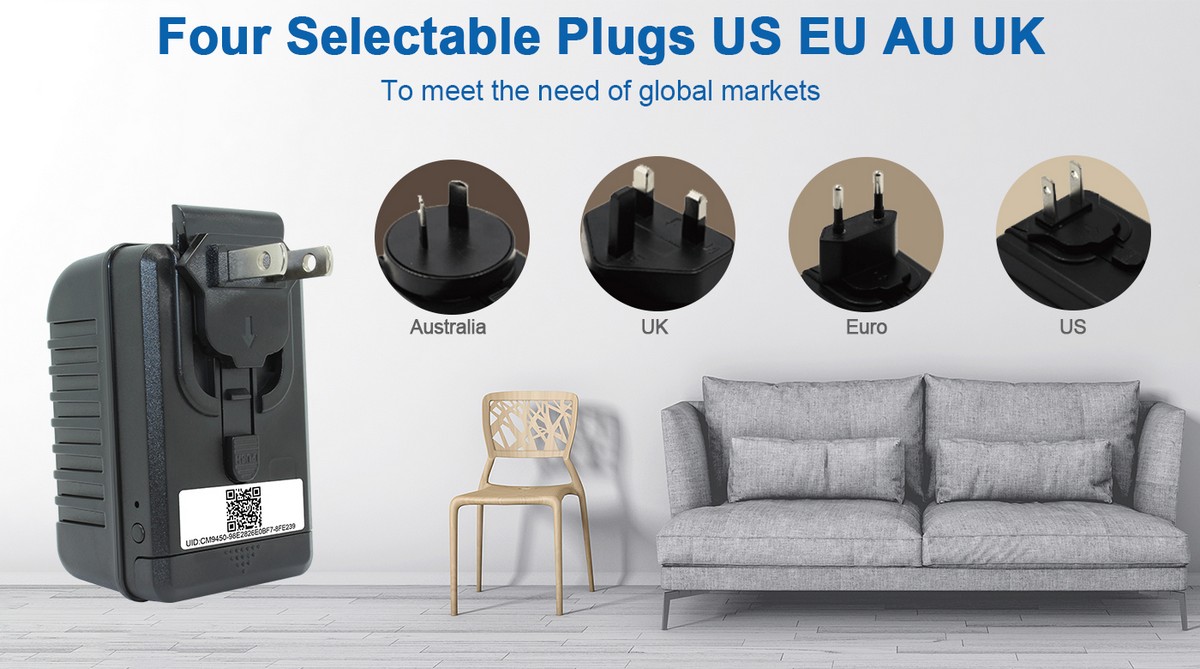 USB-Adapter EU AU UK