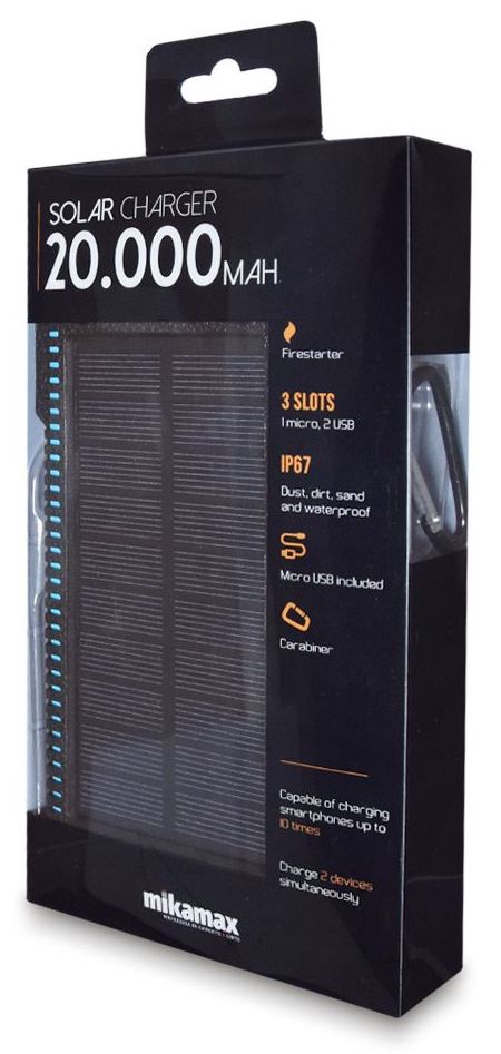 Solar Handyladegerät 20000 mAh