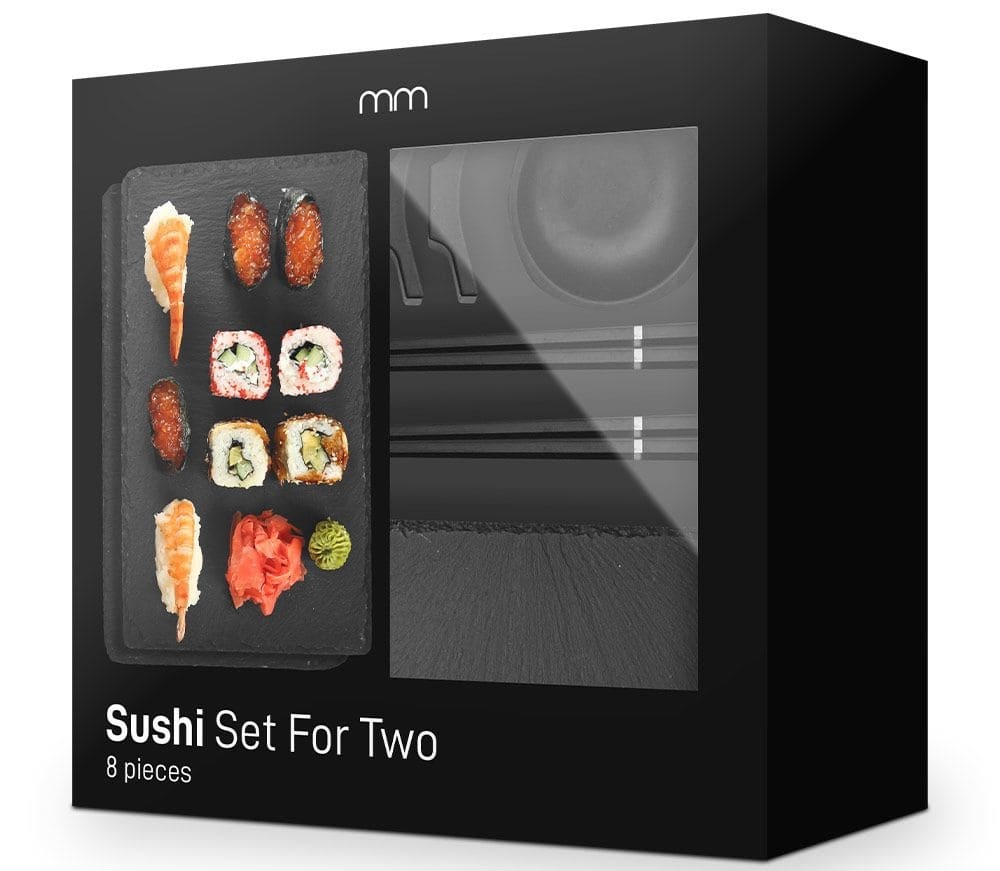 Sushi-Set für 2 Personen Servier- und Zubereitungsset