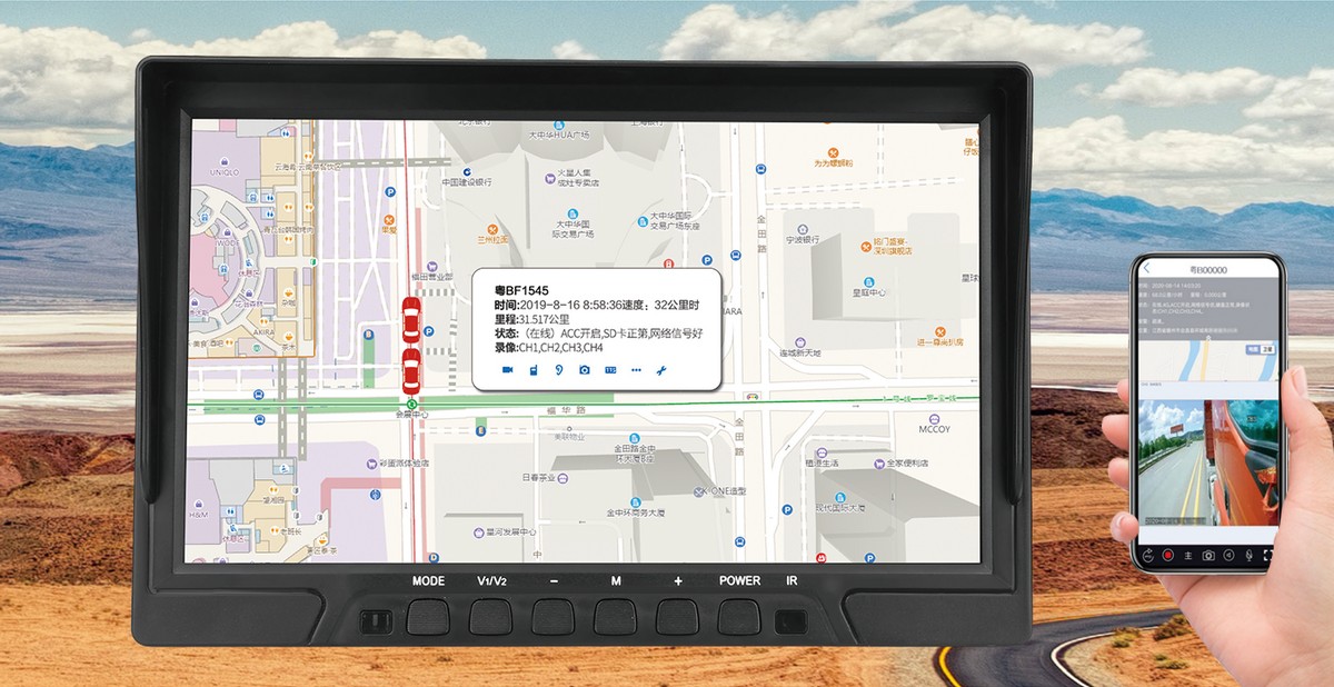 4g Wifi Auto Monitor für Live-Überwachung