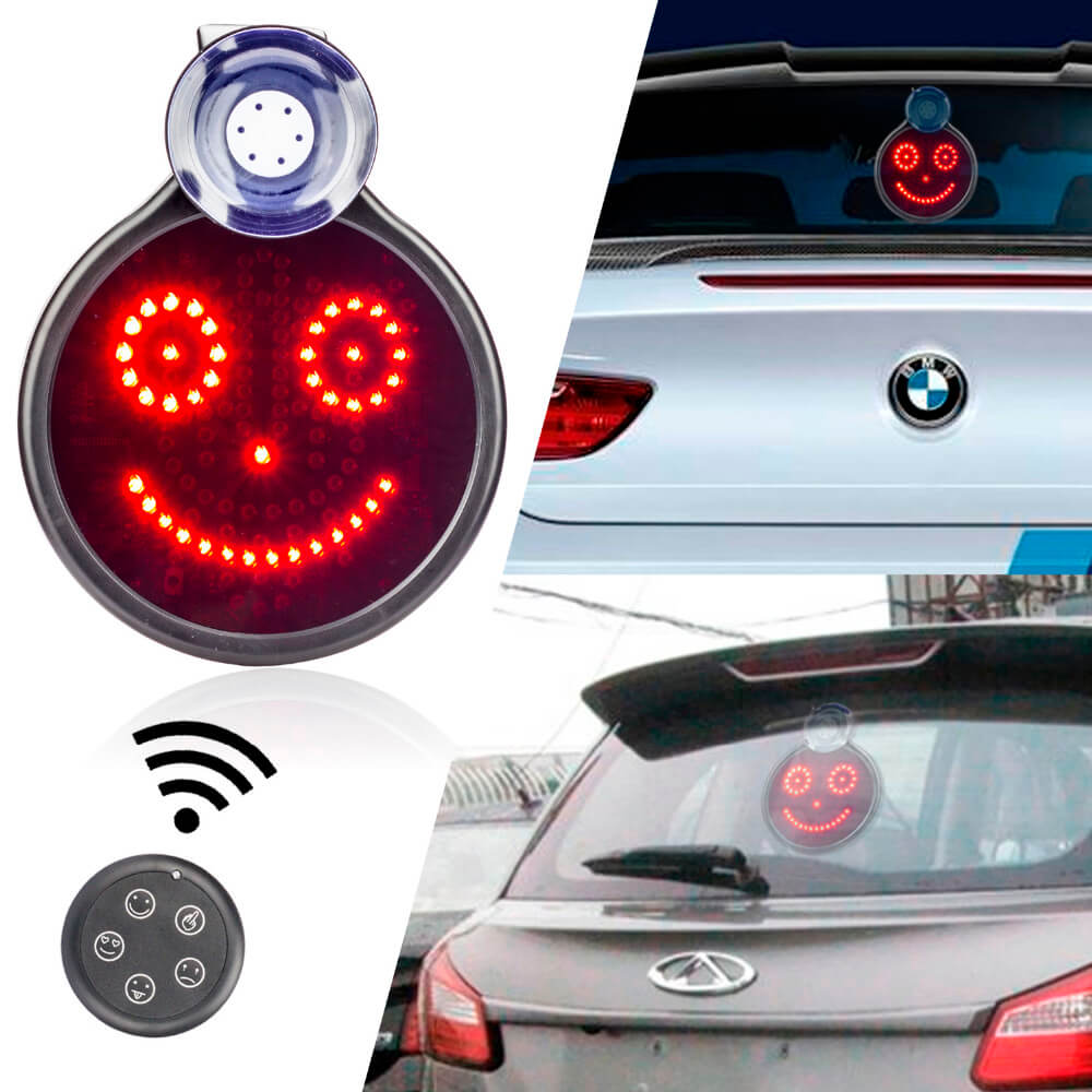 Automatische LED-Anzeige mit Smileys